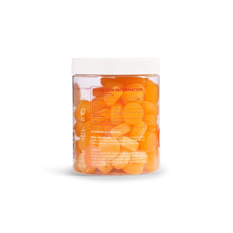 Ultra Lyte Creatine Monohydrate Gummies 5g, 90 Gummies, Orange