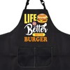 Burger Inspired Kitchen Apron Burger Making Gifts Burger Lover Gifts