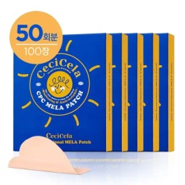Cecilella 쎄씨쎌라 CPC프로페셔널 멜라패치 100매(50회분) 자외선 기미 쿨패치 Cecelia CPC Professional Melapatch 100 Sheets (50 Uses) UV Melasma Cool Patch