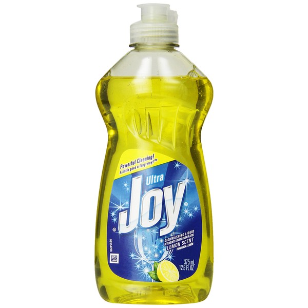 Joy Ultra Dishwashing Liquid, Lemon Scent, 12.6 Ounce (Pack of 25)
