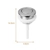 38mm Single Flush Toilet Push Buttons (1-Pack) – Chrome ABS