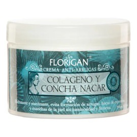 Crema Antiarrugas Florigan Colágeno Concha Nácar 350g Hipoalergénica                                                                                  