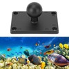 1in Ball Mount Base, Anti Slip AMPS Square Plate Composite