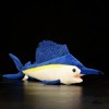 Simulation Swordfish Sailfish Stuffed Plush Toy- 18.5inch Lifelike Marlin Depth