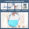 UMEIED 12 PACK Glass Food Storage Containers with Leak Proof