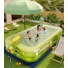 Alberca Inflable Big For Ninos, 210 Cm, Pvc, Dinosaurios