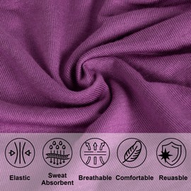 NiCoLa Women's Hijab Undercaps 4PCS - Modal, Elastic & Adjustable Under Scarf Caps for Islamic Muslim Wear - Under Hijab Caps in Bonnet Style