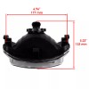 Caltric HeadLight Assembly w/ Bulb for Honda TRX500FGA Foreman Rubicon