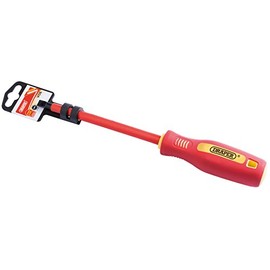 Draper 46519 6.5mm x 150mm Fully Insulated Plain Slot Screwdriver.