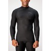DEVOPS 3 Pack Men's Athletic Turtle Neck Long Sleeve Compression