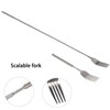 3Pcs Extendable Fork, Toasting Fork, Forks, Toasting Forks, Tableware, Extendable