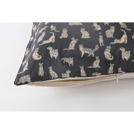 DDintex FLORET LONDON Cushion Cover Miao Gray 45x45cm [With Liberty Print]