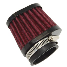 Ager 54mm Oval Power Filter, Black x Red, 4 Pack