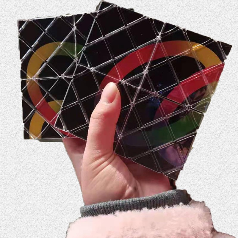 Xrten 8 Panels 3 Rings Folding Puzzle Cube Magic Cube