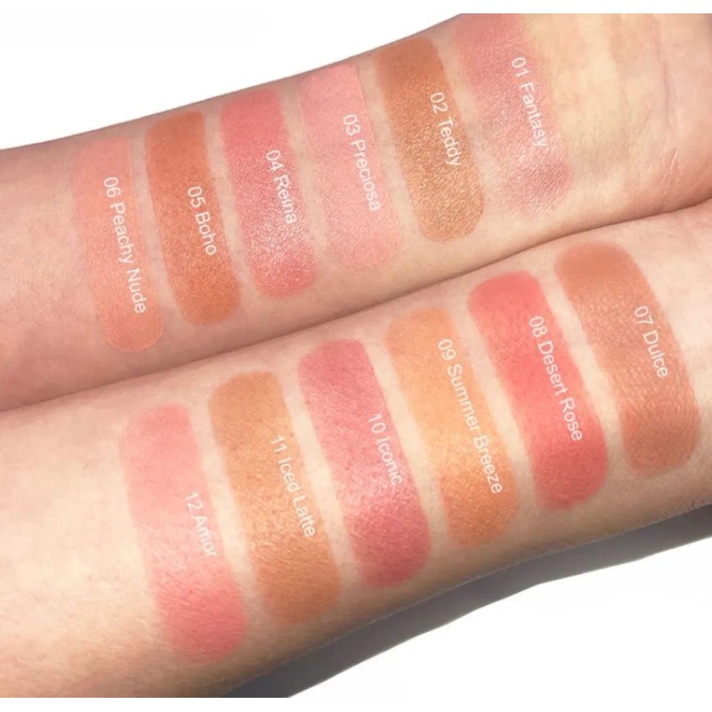 Rubor Italia Deluxe Blush Polvo Tono 01 Fantasy