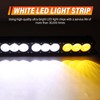 Willpower 28 inch LED Light Bar Single Row Dual Color