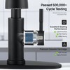 GAGALIFE Matte Black Kitchen Faucets with Pull Down Sprayer -
