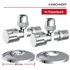 Kirchhoff Sink Trap, Including 98800104 Angle Valve, ½ Inch Drain