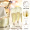 lbxtswpl Plastic Champagne Glasses, Pack of 30 Champagne Glasses, 150