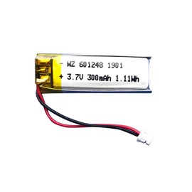 OCTelect Lithium Battery Manufacturer 601248 3.7v 300mAh Cleansing Device Smart Wearable Device Locator Monitor