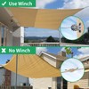 COOLYARD Shade Sail Hardware Kit Ratchet Winch Set Cable Rope