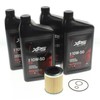 Can-Am New OEM 4T 10W-50 Synthetic Blend Oil Change Kit
