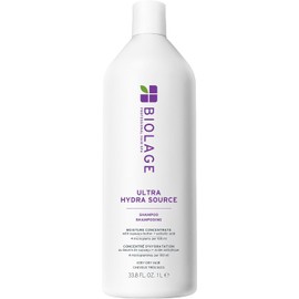 Biolage Shampoo Ultra Hydrasource Con aloe, aceite de albaricoque y mantequilla de capuacu Para hidratación de cabello 1L