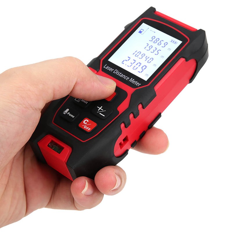 Infrared Distance Meter Portable Altimeter Handheld Laser High Accurancy Indoor