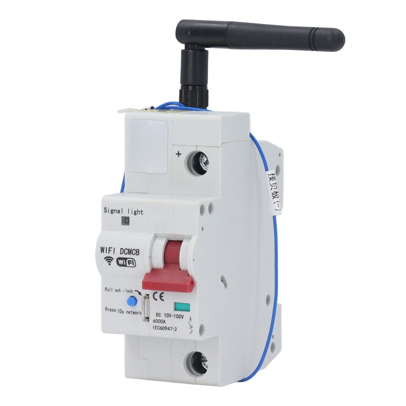 Smart WiFi Circuit Breaker Voice Speaker Mobile Remote Control 1P