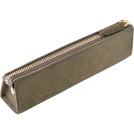 Slip-on Slip-On PB Zipper Pen Case M Gurigio (IPV-5801) Leather Italian Leather Slim Simple