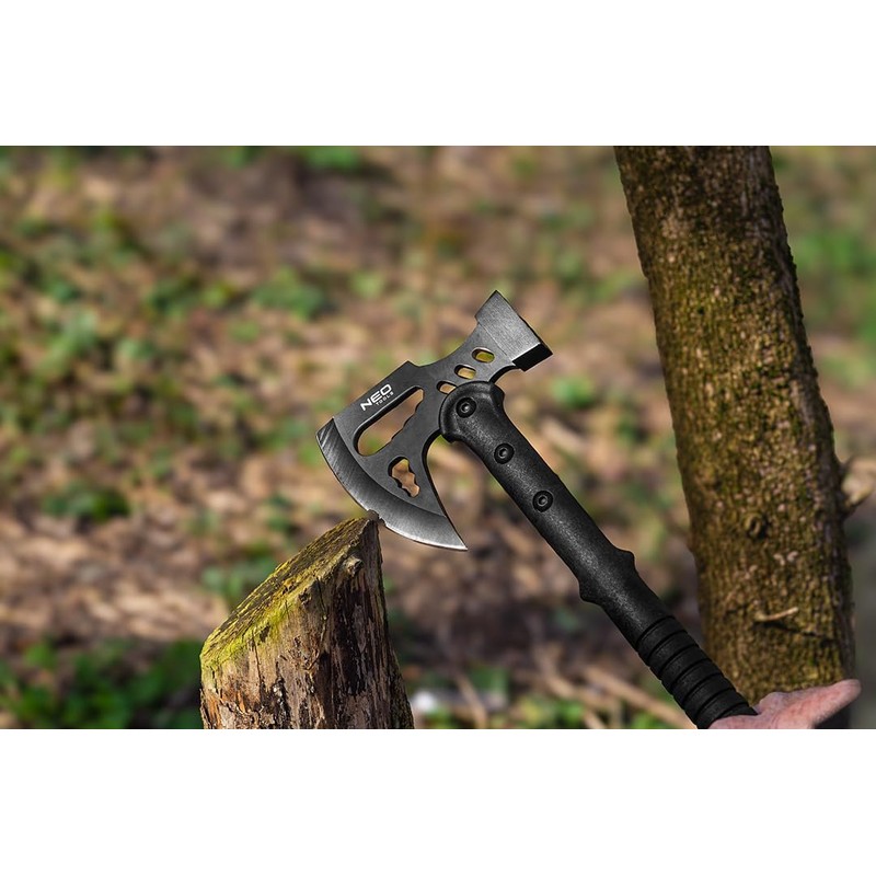 NEO TOOLS Camping Hatchet Tactical Axe/Hammer Tool with Sheath Stainless