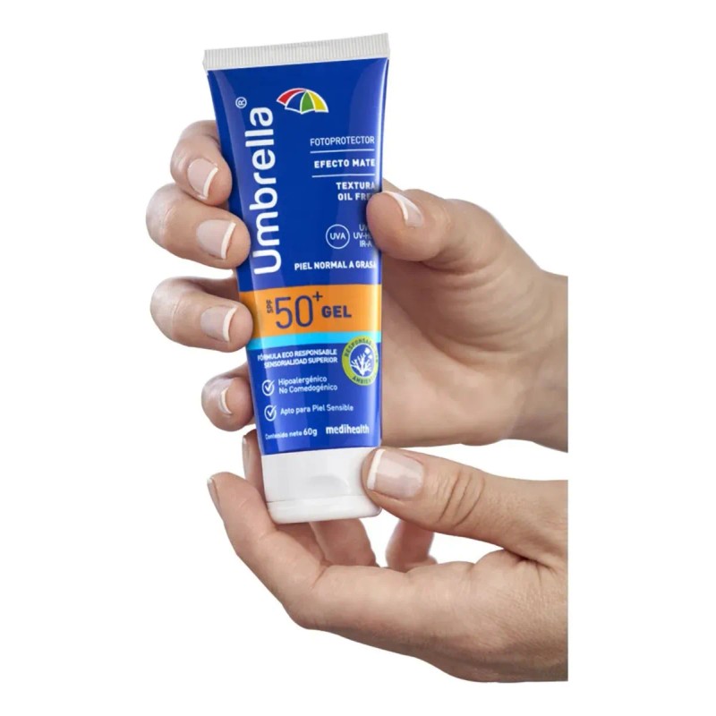 Protector Solar Umbrella Crema 50spf Bloqueador 60g