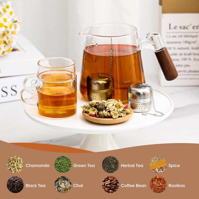Leden Tea Ball Tea Infuser for Loose Tea, Stainless Steel