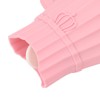 Hot Water Bottle Silicone Hot Cold Compress Pain Reduce Explosion