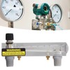 Panel Flowmeter Adjustment Large Measurement Range High Accuracy Transparent Acrylic