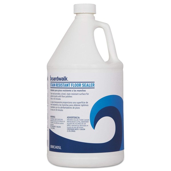 Boardwalk 3404SL Stain Resistant Floor Sealer 1 gal Bottle 4/Carton