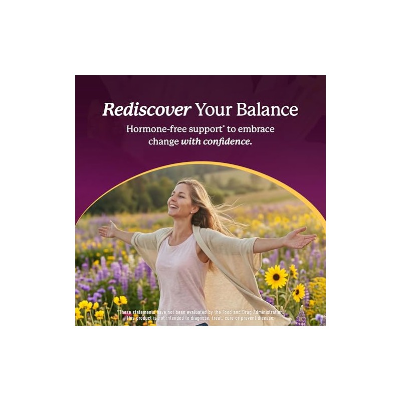 Perimenopause Support Supplement for Women – Hormonal Balance, Hot Flash