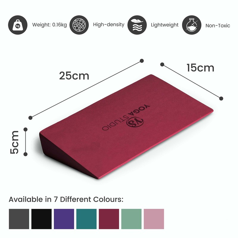 Yoga Studio EVA Yoga Wedge Blocks - 2 Pack (Pair)