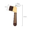 Hoof Pick for Horses Donkey Goats with Brush Gel Handle