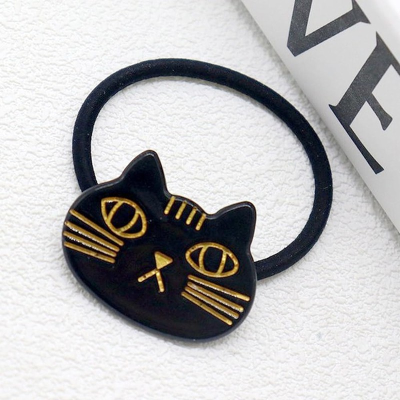 moin 2505hr23 Women's Hair Rubber Hair Accessories, Cat Hair Band,