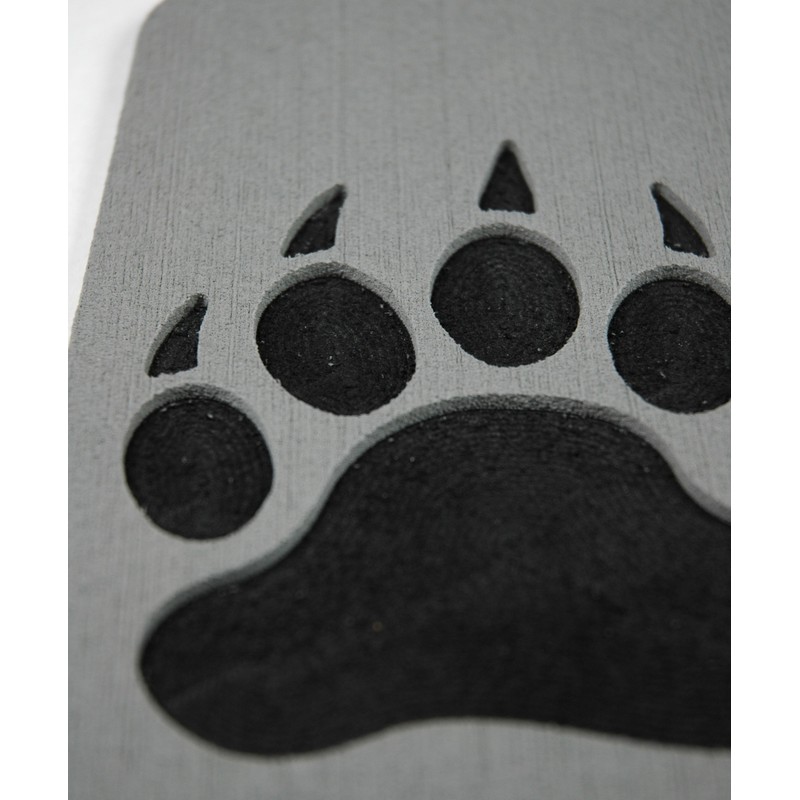 ToeJamR Snowboard Stomp Pad - Black Bear PAW PAD -