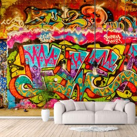 NWT IDEA4WALL Wall Murals for Bedroom Banksy Street Art Collection Removable Wallpaper Peel and Stick Wall Stickers - 100x144 inches