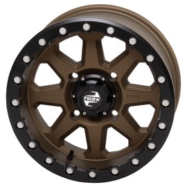 4/156 Tusk Uinta Beadlock Wheel 15x7 4.0 + 3.0 Bronze|RZR|Sportsman|