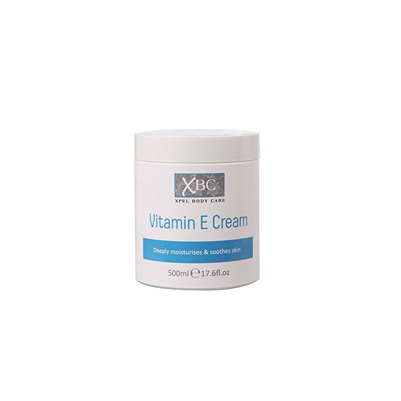 XBC Vitamin E Body Cream, 500 ml