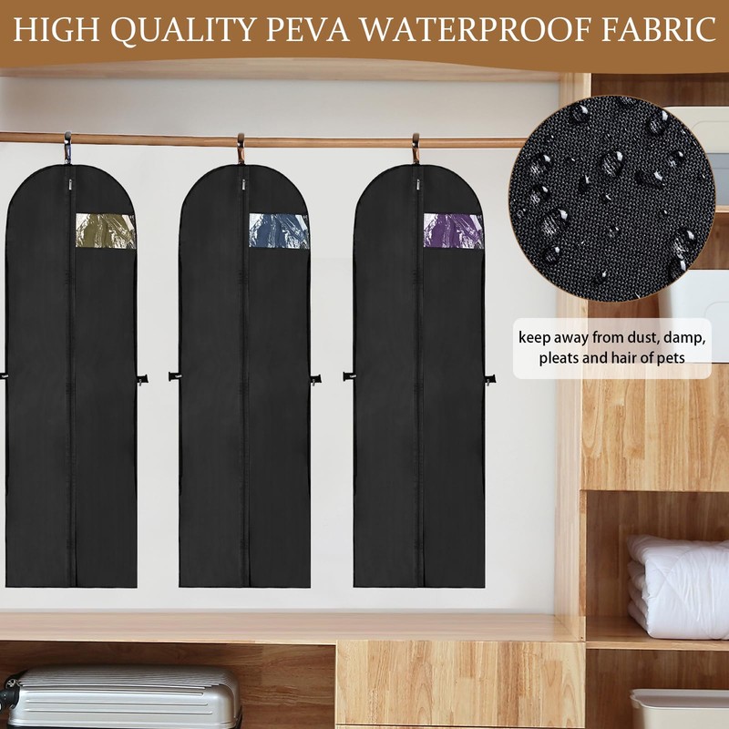 Clothes Bag Long 180 x 60 cm, Foldable Garment Bags