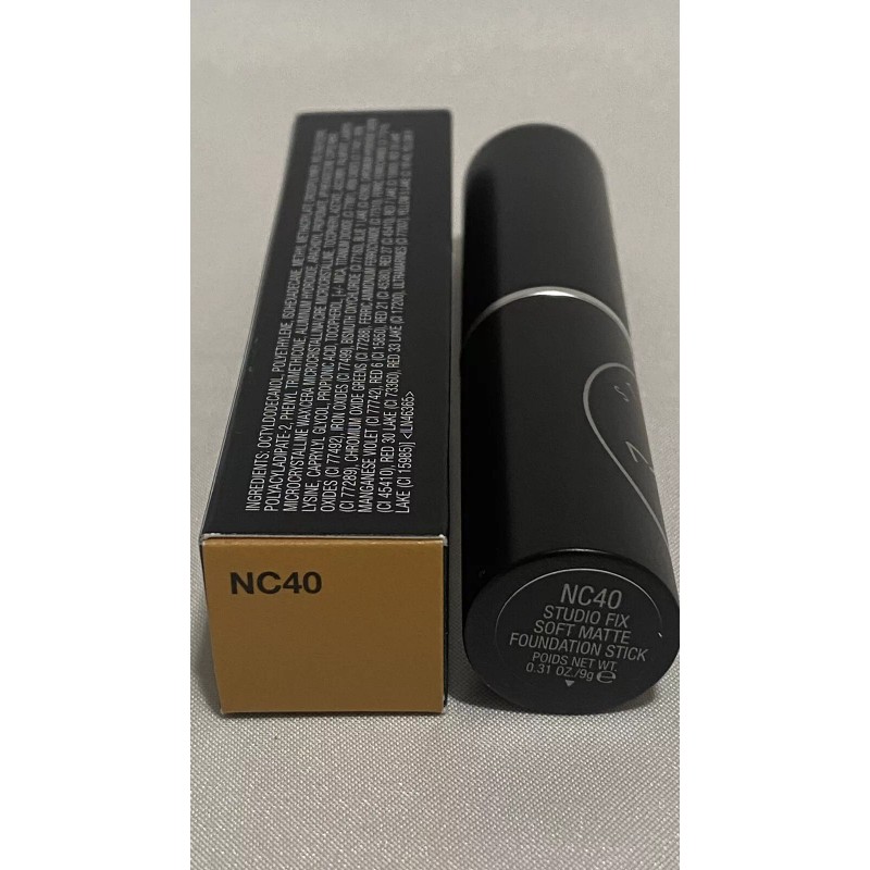 M·A·C MAC Studio Fix Soft Matte Foundation Stick Shade NC40
