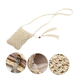 Healvian Straw Tote Bag Durable Woven Crossbody Summer Beach Bag for Women Vacation with Spacious Storage Practical and Stylish for Daily Essentials