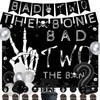 Bad Two the Bone Themed 2nd Birthday Party Decorations for