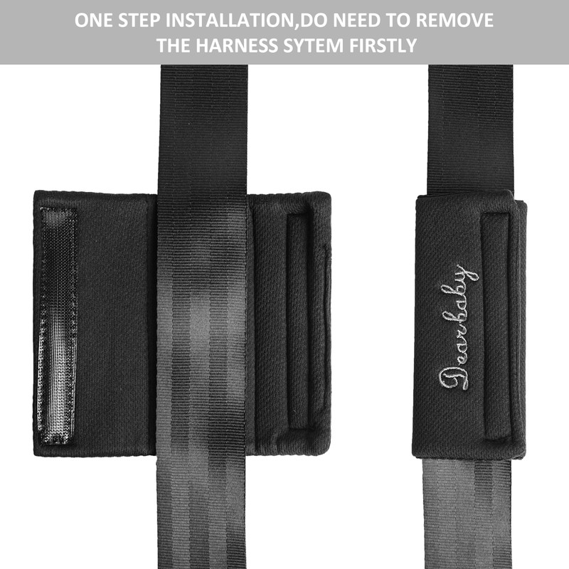 Storchenbeck Seat Belt Pad Set, Universal for Baby Seat, Buggy,