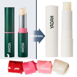 YADAH Cactus Lip Tint Balm 4.3g, Color:Peach Slushy